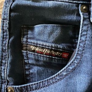 Diesel men’s Denim+sweatpants